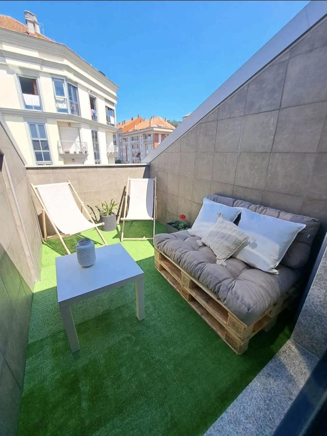 Atico Deluxe Muy Cerca De La Playa, Parking Gratis Apartment Moaña Exterior foto